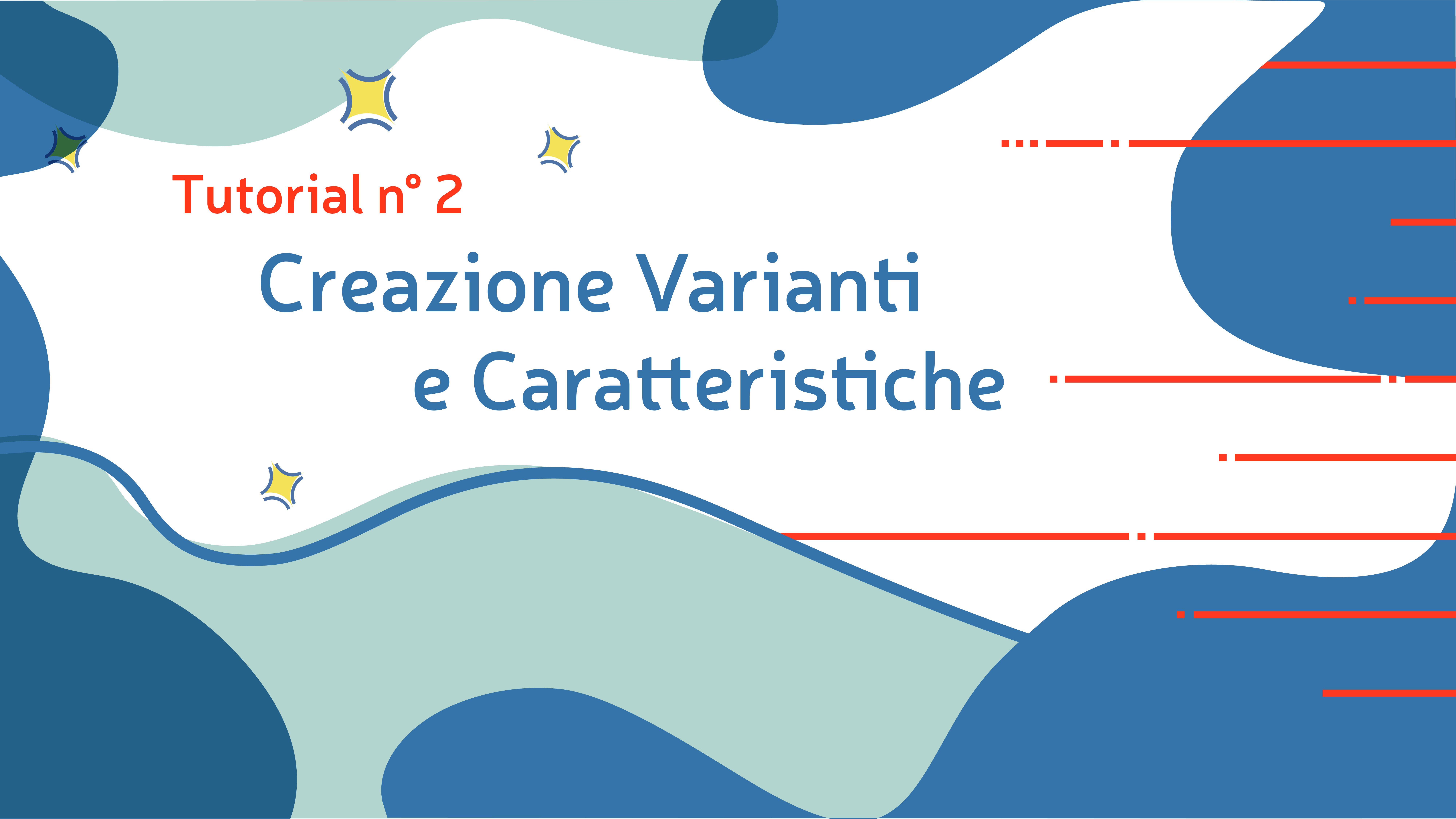I Tutorial di YES Nr 2: "creazione di varianti e caratteristiche"